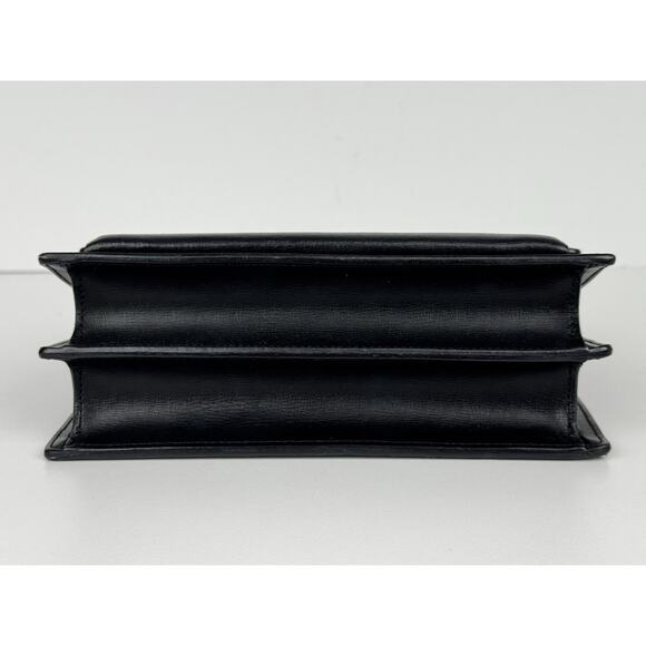 Saint Laurent Sunset Medium Monogram Bag in Black Calfskin B-9 - Picture 6 of 16